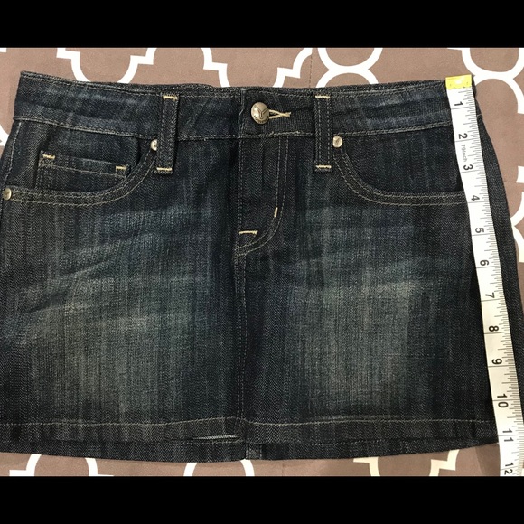 Vigoss Denim Mini Skirt - Picture 6 of 6